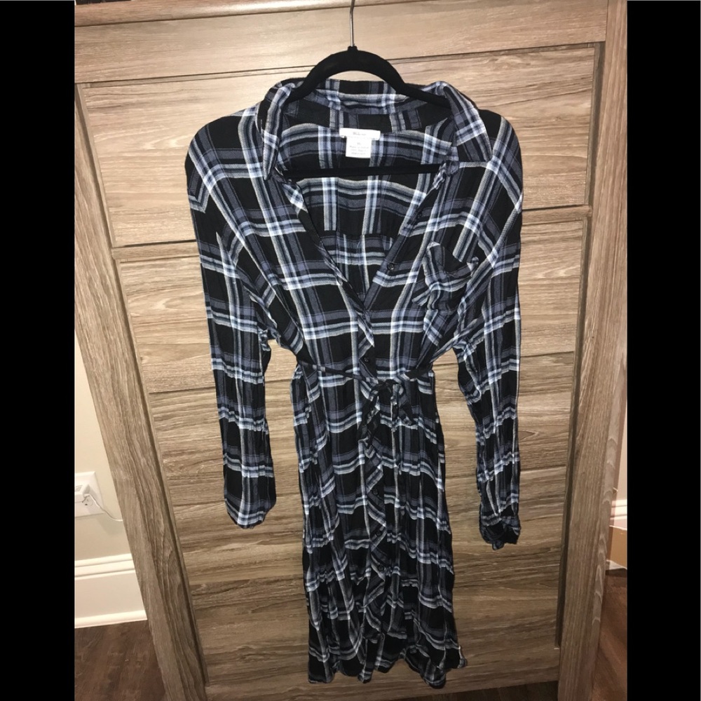 Flannel dress